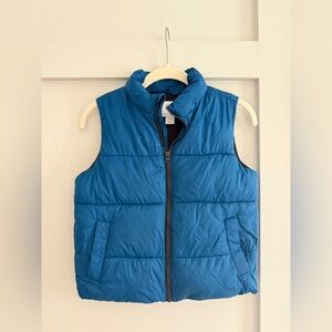 Old Navy Vibrant Blue Puffer Vest